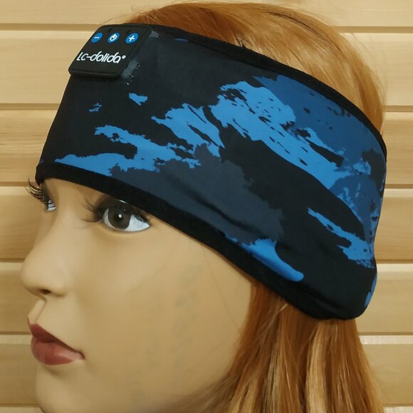 Bluetooth Sport/Sleeping Headband with Embedded Stereo Speakers and Microphone - Picture 4 of 6